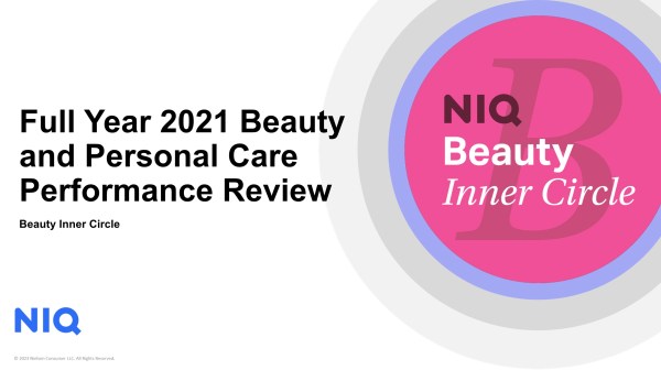 Full Year 2021 Beauty and Personal Care Performance Review Report Cover